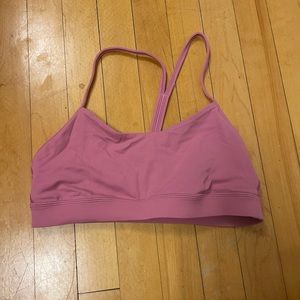 Lululemon Flow Y Bra Pink Blossom